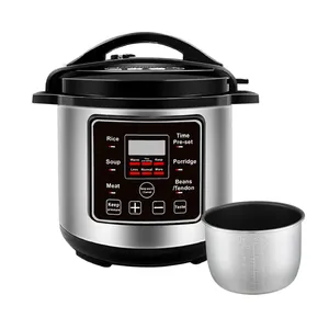 Buy German Stainless Steel Multi Microcomputer Control 8Qt 10Qt 12L Electric Pressure Cooker With Rice Spoon