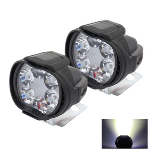 Focos LED Externos para Motocicleta, 6 LED, Luces Auxiliares para Vehículos Eléctricos, Faros Delanteros LED Modificados, Luces Antiniebla - Product Image 6
