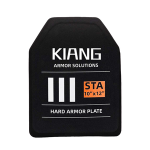 KIANG Persoonlijke Beschermingsuitrusting Gepantserde Plaat voor Tactisch Vest Tactische Beschermingsinzetplaat Gemaakt van Keramiek & PE - Product Image 2