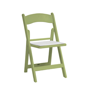 Venta al por mayor de fábrica, alquiler al aire libre, sillas de mesa plegables para fiestas, silla plegable de resina de boda de plástico blanco - Product Image 3