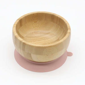 Babero de Bambú <span class=keywords><strong>para</strong></span> Niños <span class=keywords><strong>con</strong></span> Fuerte Succión, Ecológico, Juego de Vajilla, Tazas, Platos, Tazones, Comida <span class=keywords><strong>para</strong></span> Bebés - Product Image 6