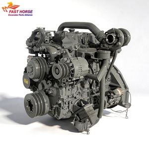 Ensemble moteur diesel Isuzu Hangood 4BG1 4BG1T 4BG1TRP 4BG1TRP-02 BB-4BG1TRP AA-4BG1T pour EX100 EX100W EX100WD-2 EX120 EX200 - Product Image 1