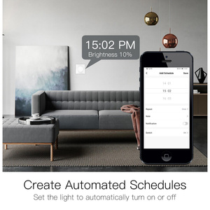 Công Tắc Làm Mờ Đèn Tự Động Hóa Nhà Thông Minh <span class=keywords><strong>WiFi</strong></span> Hàng Mới Về 2022 Với Điều Khiển Giọng Nói Alexa - Product Image 6