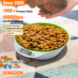 새로운 제품 LCD 디스플레이 ABS 플라스틱 디지털 가정용 식품 주방 저울 트레이 포함 - Product Image 1