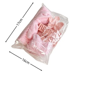 Spa Wrist Washband <b>Face</b> Wash Set Sweet Washing <b>Face</b> Headbands Coral Fleece Wrist Band Spa Hair Band for Women for Women Girls - Product Image 6