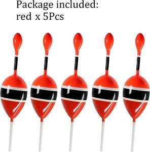 4.84in 5.28in Flotteurs de pêche Bobbers Flotteurs à glissière Balsa Fishing Bobber Slip Bobbers for Crappie Panfish Trout Bass - Product Image 6