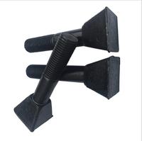 Boulons de revêtement de moulin à boulets, boulons de plaque de revêtement de moulin à boulets, fixations non standard, boulons spéciaux de type godet, tête cylindrique en acier