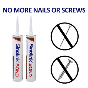 Tinh thể trong suốt không có móng tay <span class=keywords><strong>Mastic</strong></span> độ nhớt cao nhanh chóng làm khô keo keo cho tấm xây dựng - Product Image 2