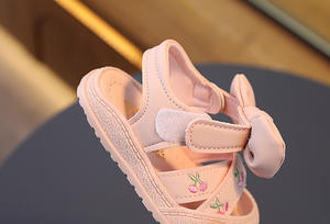 Été nouveau bébé enfant en bas âge princesse chaussures bébé fille semelle souple anti-dérapant <span class=keywords><strong>sandales</strong></span> - Product Image 6