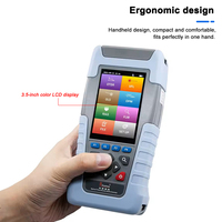 D22 Handheld OTDR 1310/1550nm 80km Optical Time Domain Reflectometer with OPM VFL OLS RJ45 APP 5000mAh