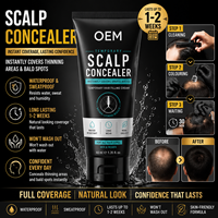 Concealer Rambut Cair Tahan Air, Krim Penutup Akar Rambut