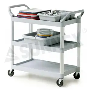 Sunnex Food Trolley For Restaurant and Hotel Catering Equipment