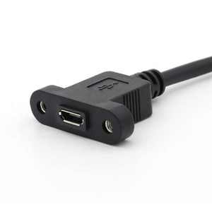 Vente en gros 30cm USB 3.1 Type C mâle vers USB 2.0 Mini B 5 broches Micro 5 broches <span class=keywords><strong>femelle</strong></span> câble de charge en cuivre pur pour imprimantes - Product Image 4