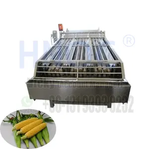 Automatic Large Scale Stainless Steel Fresh Corn Peeler Machine Sweet Corn Peeling Machine For Selling