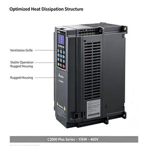 Variateur de fréquence Delta VFD150C43A-21 C2000 Plus VFD 15kW 460V triphasé pour moteur AC en stock - Product Image 4