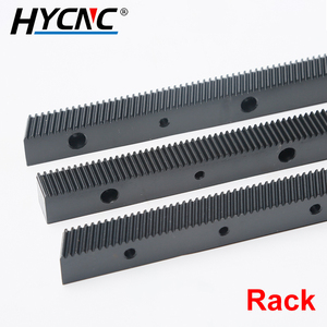 Nhà máy tùy biến mô-đun Đen 1.25m 1.5m 2m 3m 4m xoắn ốc truyền bánh răng giá bánh răng CNC máy công cụ chuyển động tuyến tính - Product Image 2