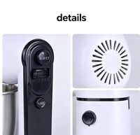 Batteur à pâte électrique vertical RSC entièrement automatique, petit, haute puissance, avec bol relevable, pour cuisine, idéal pour le pain et les œufs