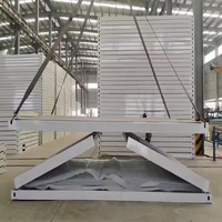 Casa Container Rettangolare in Acciaio Pieghevole con Metodo di Piegatura a Z per Installazione Rapida