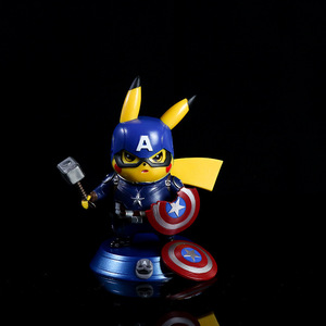 Chất lượng tuyệt vời tùy chỉnh OEM Anime hình trang trí trang trí hành động hình Pikachu pokeman thủ công - Product Image 1