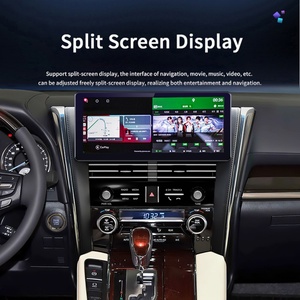 Radio Android para Auto de 12.3 Pulgadas con GPS, Navegación, Pantalla Estéreo para Toyota Vellfire 30 Alphard 2015-2021, Reproductor Multimedia con CarPlay y Video - Product Image 3