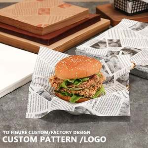 Papier alimentaire résistant à la graisse, imprimable en flexographie, pour emballer gâteaux, pains, hamburgers, papier PE enduit pour emporter - Product Image 6