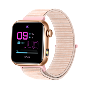 Orologio Smart Impermeabile IP68 con Touch Screen Completo per Uomo e Donna, OEM, SpO2, Fitness, Sport, Salute, Schermo Quadrato - Product Image 1