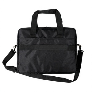 Sac pour ordinateur portable unisexe Oxford avec bretelles, fermeture éclair, design minimaliste durable, grande capacité, style souple, USB, imperméable - Product Image 1