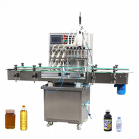 Multi Heads 2/4/6/8/10 Nozel Mesin Pengisi Botol Bir Cair Otomatis Meluap Pengisi Botol Cair untuk Minuman Jus