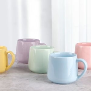 Vente en gros <span class=keywords><strong>bon</strong></span> prix Tasse promotionnelle LOGO personnalisé tasse en céramique lettrage impression couleur unie tasse à café hôtel simple - Product Image 5