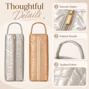 Bolsa de Almacenamiento Acolchada para Secador de Pelo, Organizador de Viaje Portátil al por Mayor, para Herramientas y Accesorios de Peinado - Product Image 3