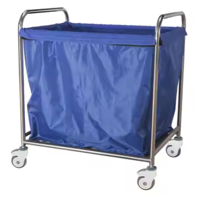 Besco BES-PM044 Roestvrijstalen Medisch Afval Verpleegwaskar Modern Design Ziekenhuisapparatuur Mobiele Vuillinnen <span class=keywords><strong>Trolley</strong></span> - Product Image 5