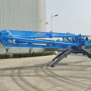 โรงงานจิ่วเหอ คุณภาพดี ประสิทธิภาพสูง บูมวางคอนกรีตไฮดรอลิกเคลื่อนที่ 17 เมตร เครื่องวางคอนกรีต - Product Image 1
