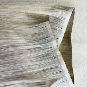 Extensiones de Cabello Ruso Virgen 100% en Oferta, Alta Calidad, Color Claro, Trama de Mariposa con Orificio, Extensión Doble - Product Image 4