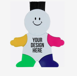 Bolígrafos Resaltadores con Forma de Hombre, Personalizados con Logotipo, Set de Regalo Promocional, Artículos Personalizados al por Mayor - Product Image 1