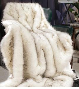 Lông Dài Mông Cổ Faux Fur Soft <span class=keywords><strong>Plush</strong></span> Ném Chăn - Product Image 2