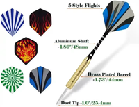 Merveilleux jeu de fléchettes abordables Maravilloso bonne valeur pièces essentielles conception simple pour un usage domestique