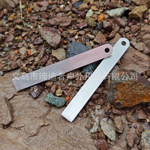 ที่ขูดจุดไฟสแตนเลส ยี่ห้อหมิงจ้าว เมืองอี้หวู่ ขนาด 99x12x3 มม. อุปกรณ์เอาตัวรอดสำหรับการตั้งแคมป์ - Product Image 3