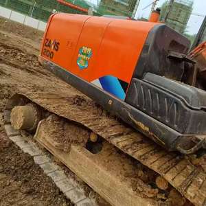 รถขุดตีนตะขาบไฮดรอลิก HitachiZX200มือสองราคาใหม่ - Product Image 2
