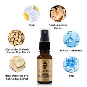 สเปรย์ปลูกหนวดเครา QBEKA เซรั่มปลูกหนวดเคราออร์แกนิคจากธรรมชาติสำหรับ<span class=keywords><strong>ผู้ชาย</strong></span> เพื่อหนวดเครายาวและแข็งแรง - Product Image 2