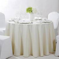 La meilleure qualité couleur personnalisée accepte des conceptions personnalisées élégante nappe ronde en lin bleu damassé pour un repas formel