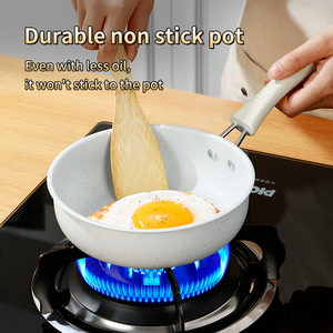 Kem Trắng Maifan đá tốt sắt phổ chảo cho trứng mini hộ gia đình Pan cho bé thực phẩm và mềm-luộc trứng - Product Image 2