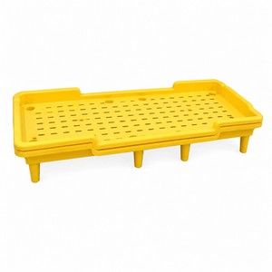 Cama de Piso Plegable, Segura, Ecológica y Duradera de Plástico para Niños Pequeños, Certificada EN71, para Cuna de Bebé - Product Image 1