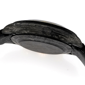 Relógio mecânico masculino de alto padrão com moldura preta e dourada e três mostradores, um design esportivo luxuoso essencial para um estilo moderno. - Product Image 5