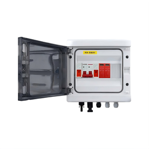 Outdoor Solar String Combiner <b>Box</b> DC Distribution Enclosure IP65 <b>Waterproof</b> PV <b>Junction</b> Cabinet for Industrial Power Systems - Product Image 1