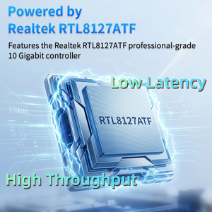 M.2 to 10G SFP+ <b>Adapter</b> MR27F12 10GbE Fiber NIC PCIe 3.0 Low Power 1.79W Internal Wired NGFF for Desktop in Stock 10Gbps Network - Product Image 4