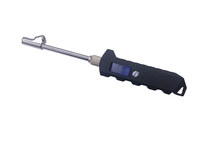 Manomètre numérique robuste pour pneus de camion avec embout double long, manomètre LCD rétroéclairé rechargeable pour véhicules