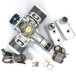 เครื่องยนต์แก๊สคู่ DLE-170 ขนาด 170 ซีซี พร้อมระบบจุดระเบิดอิเล็กทรอนิกส์และท่อเก็บเสียง - Product Image 5