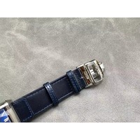 Montre automatique mécanique unisexe de haute qualité, élégante, rétro, avec boîtier en acier inoxydable et cristal saphir carré, réserve de marche, pour plongée