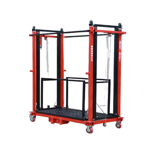 4M 6M 8M 10M 12M 14M Magazijn Elektrische 220V 380V Sleepbare Schaarlift Draagbare Hoogwerker <span class=keywords><strong>Platform</strong></span> Hydraulische Schaarlift - Product Image 1