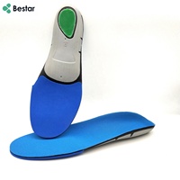 Semelles orthopédiques personnalisées à haute archéterie, rembourrées, en EVA+TPU, avec supports de voûte plantaire, antidérapantes, pour toutes les saisons